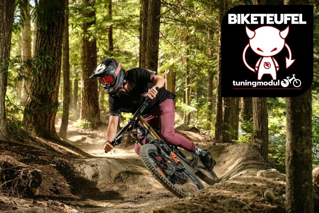 E-Bike mit Tuningmodul